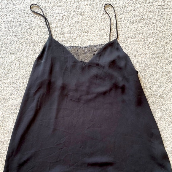 Topshop | Black Cami, Lace Detail (6) - Picture 2 of 3